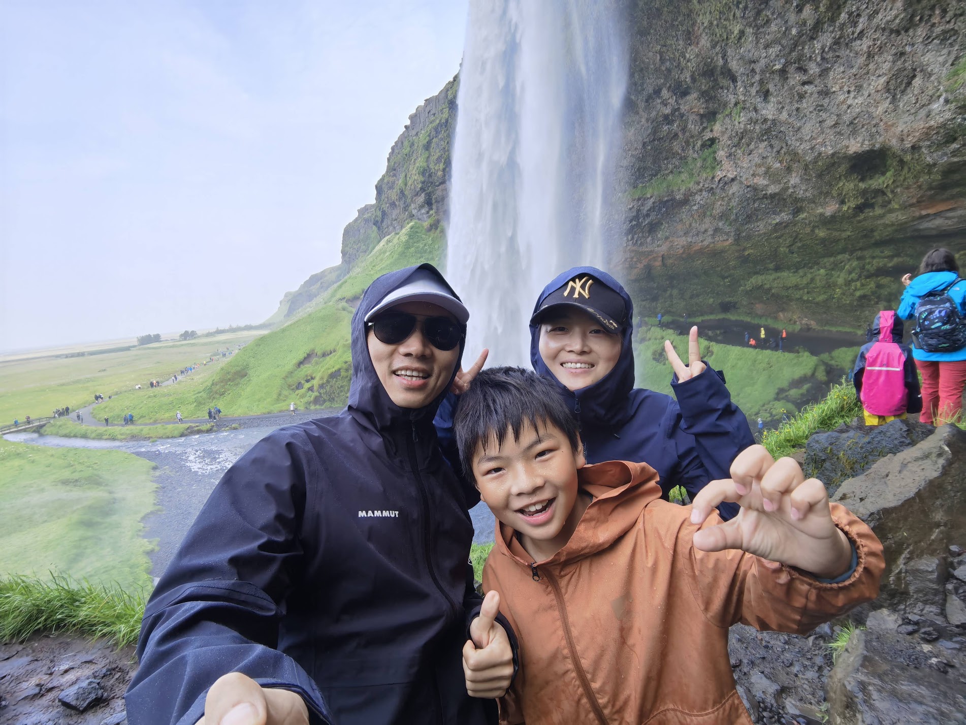 瀑布的壮观景象